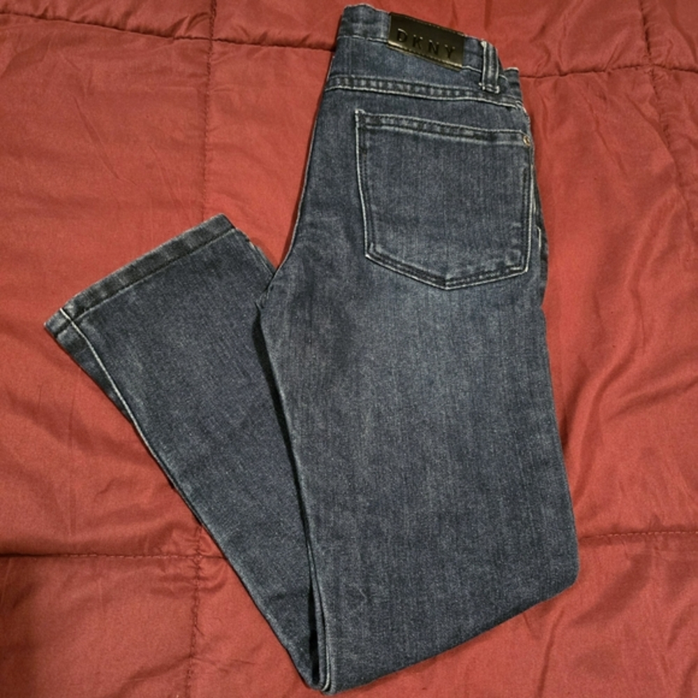 DKNY Girl's Denim Jeans‎ Dark Blue Size 7 Small